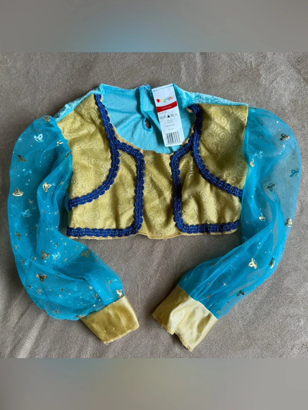 Disguise Mystical Genie Costume - Turquoise and Gold - Picture 6 of 9